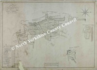 Historic map of Burton in Bishopdale 1800